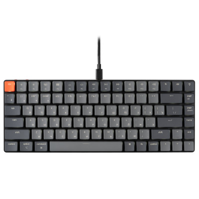 Keychron Клавіатура K3 84 Key Low Profile Gateron White LED Red