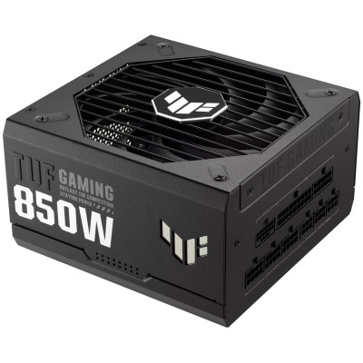 ASUS Блок живлення TUF GAMING (850W), >90%, 80+ Gold, 135mm, 1xMB 24pin(20+4), 2xCPU 8pin(4+4), 4xMolex, 5xSATA, 3xPCIe 8pin(6+2), TUF-GAMING-850G