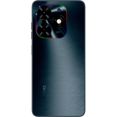 TECNO Смартфон Spark Go 2024 (BG6) 6.56" 3/64ГБ, 2SIM, 5000мА рік, Gravity Black