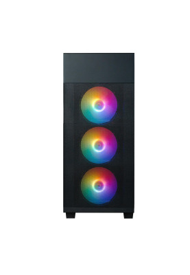 Zalman Корпус S5 Neo без БП, 1xUSB3.1, 1xUSB2.0, 4x120мм FRGB, VGA 390мм, LCS ready, TG Side Panel, ATX, чорний