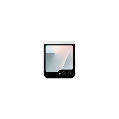 Samsung Смартфон Galaxy Flip 7 FE 5G (F761) 6.7"/3.4" 8/128ГБ, 1SIM, 4000мА • рік, білий