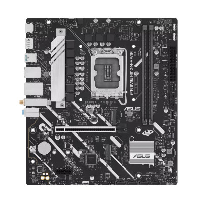 ASUS Материнська плата PRIME H810M-A WIFI s1851 H810 2xDDR5 M.2 HDMI DP Wi-Fi BT ATX