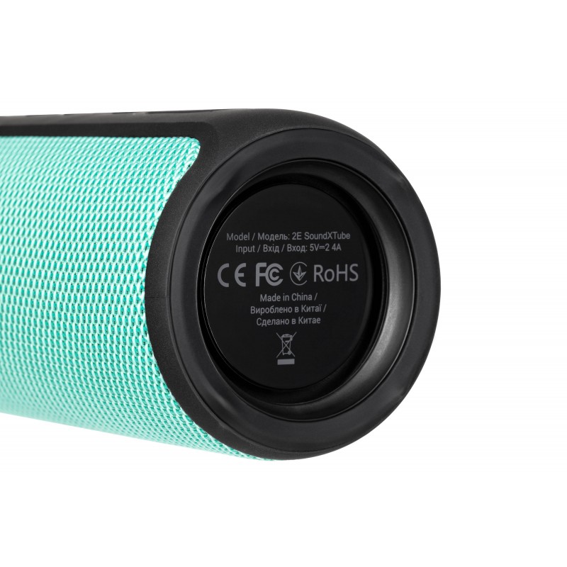 2E Акустична система SoundXTube TWS, MP3, Wireless, Waterproof Turquoise