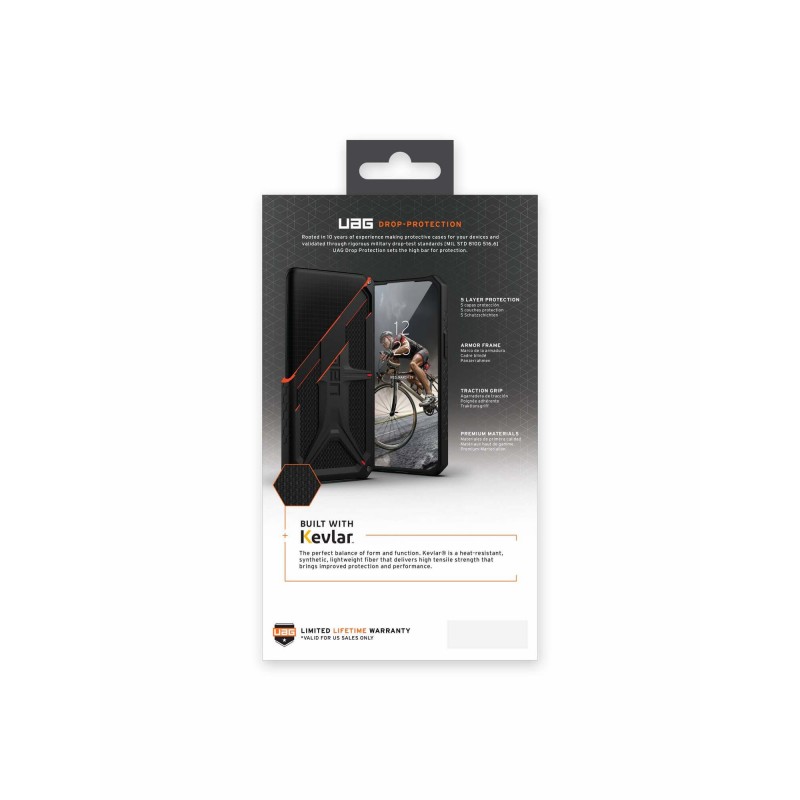 UAG Чохол для Apple iPhone 14 Pro Monarch, Kevlar Black