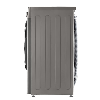 LG Пральна машина фронтальна, 7кг, 1200, A+++, 48см, дисплей, пара, інвертор, сріблястий