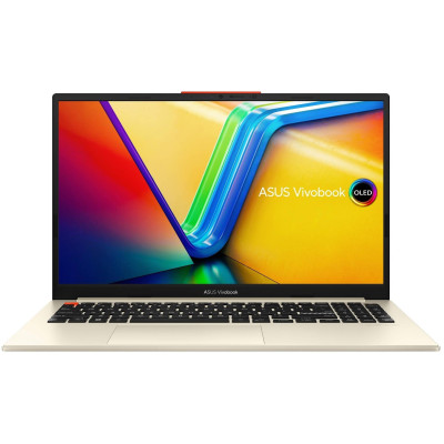 ASUS Ноутбук Vivobook S 15 K5504VA-MA392 15.6" 2.8K OLED, Intel i5-13500H, 16GB, F512GB, UMA, NoOS, Білий