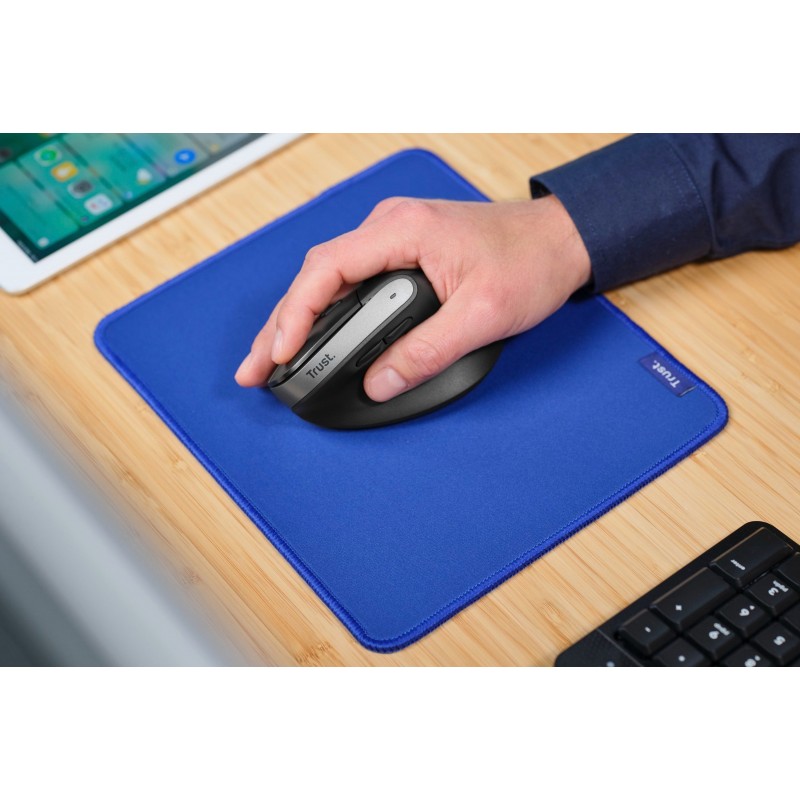 Trust Миша Bayo 2 Ergonomic, BT/WL/USB-A, чорний