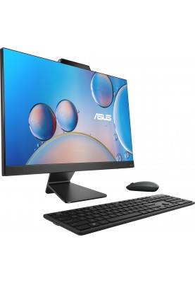 ASUS Комп'ютер персональний моноблок M3402WFAK-BPC0150 23.8" FHD AG, AMD R3-7320U, 8GB, F512GB, UMA, WiFi, кл+м, без ОС, чорний