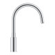 Grohe Змішувач для кухні QuickFix Start Flow, довж.виливу - 215мм, поворотний/витяжний, 1важіль, хром