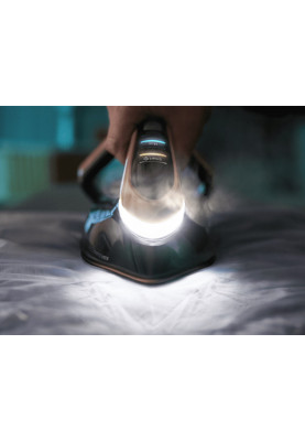 Tefal Утюг-парогенератор Pro Express Vision, 3000Вт, 1200мл, паровий удар -800гр, постійна пара - 180гр, керам. підошва, чорно-золотий