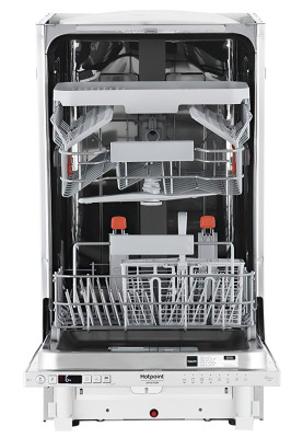 Hotpoint Посудомийна машина Hotpoint вбудована, 10компл., A++, 45см, дисплей, 3й кошик, білий