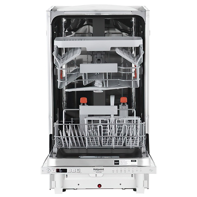 Hotpoint Посудомийна машина Hotpoint вбудована, 10компл., A++, 45см, дисплей, 3й кошик, білий
