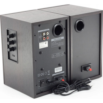 Microlab Акустична система B-72 2.0, 24W, mini-jack, чорний Microlab Акустична система B-72 2.0, 24W, mini-jack, чорний