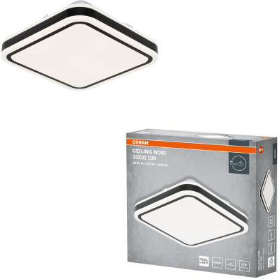 Osram Світильник накладний CEILING NOIR 330мм Square 24Вт 4000K Osram Світильник накладний CEILING NOIR 330мм Square 24Вт 4000K
