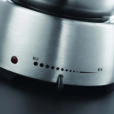 Russell Hobbs Електричне фондю Fiesta, ємність 2л, 1200Вт, 6 виделок в комплекті, нерж. сталь, сірий Russell Hobbs Електричне фондю Fiesta, ємність 2л, 1200Вт, 6 виделок в комплекті, нерж. сталь, сірий