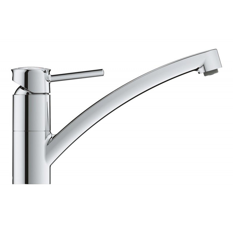 Grohe Змішувач для кухні BauClassic, довж.виливу - 231мм, поворотний, 1важіль, хром