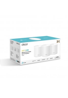 TP-Link Система WiFi-Mesh Deco X10 AX1500, 1x GE LAN, 1x GE WAN, 3мод