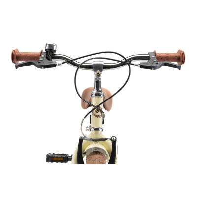 Miqilong Дитячий велосипед RM 16" бежевий