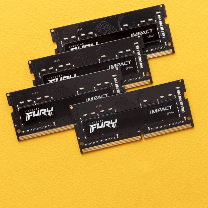 Kingston Пам'ять для ноутбука DDR4 3200 64GB KIT (32GBx2) FURY Impact