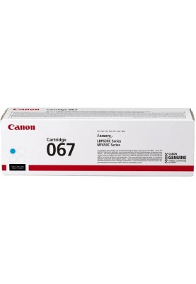 Canon Картридж 067H MF651Cw/MF655Cdw/MF657Cdw/LBP631Cw/LBP633Cdw  Cyan (2350 стор.)