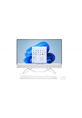 HP Комп'ютер персональний моноблок All-in-One 27" FHD IPS AG, Intel i5-1235U, 8GB, F512GB, UMA, WiFi, кл+м, Win11H, білий