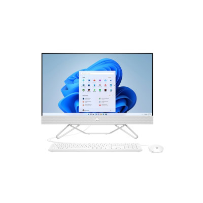 HP Комп'ютер персональний моноблок All-in-One 27" FHD IPS AG, Intel i5-1235U, 8GB, F512GB, UMA, WiFi, кл+м, Win11H, білий