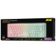 2E Gaming Клавіатура ігрова KG360 RGB 68key WL White Ukr