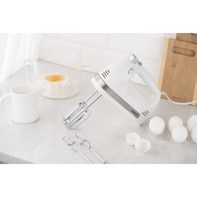 ARDESTO Міксер ручний 300Вт, насадки-4, турборежим, білий