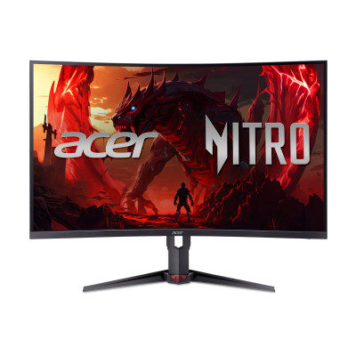 Acer Монітор Acer 31.5" Nitro XZ323QUZ1bmiiprx 2xHDMI, DP, MM VA, 2560x1440, 280Hz, 1ms, CURVED