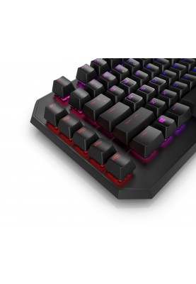 HP Клавіатура механічна OMEN Gaming Sequencer, 115key, LK Optical Blue, USB-A, EN/RU, RGB, чорний