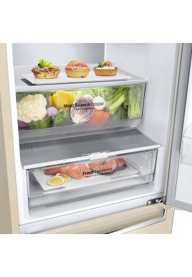 LG Холодильник з нижньою морозильною камерою GW-B509SENM