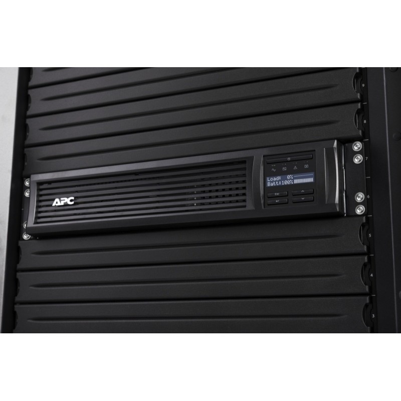 APC Джерело безперебійного живлення Smart-UPS 1500VA/1000W, RM 2U, LCD, USB, SmartConnect, 4xC13