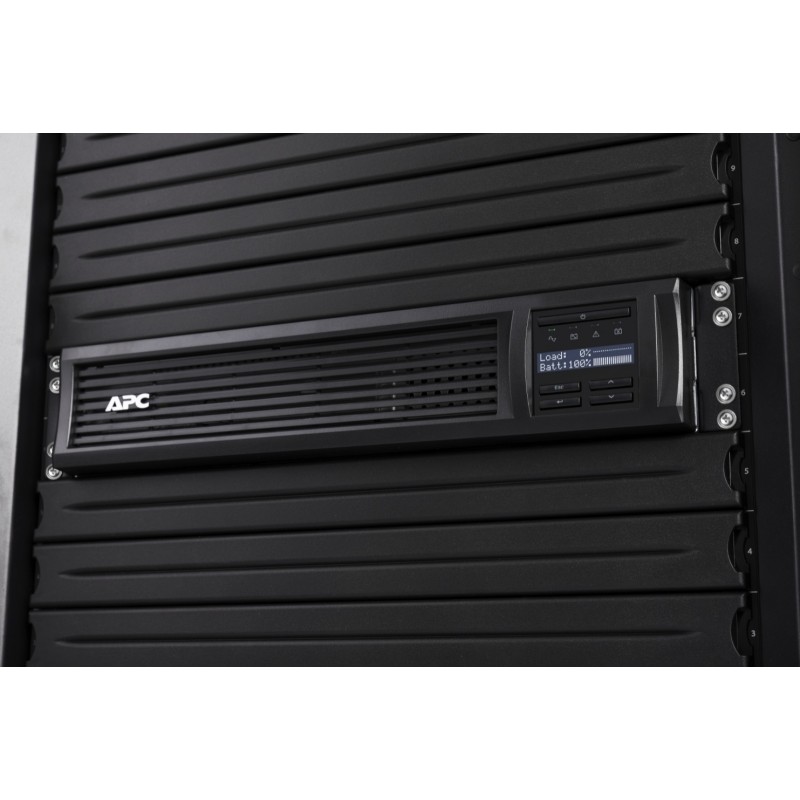 APC Джерело безперебійного живлення Smart-UPS 1000VA/700W, RM 2U, LCD, USB, SmartConnect, 4xC13