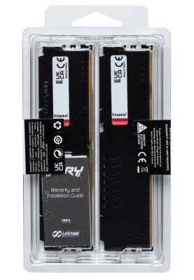 Kingston Пам'ять ПК DDR5 64GB KIT (32GBx2) 5600 FURY Beast