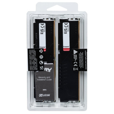 Kingston Пам'ять ПК DDR5 64GB KIT (32GBx2) 5600 FURY Beast