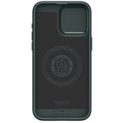 Spigen Чохол для Apple iPhone 15 Pro Max Optik Armor MagFit Abyss, Green