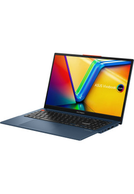 ASUS Ноутбук Vivobook S 15 K5504VA-MA385 15.6" 2.8K OLED, Intel i7-13700H, 16GB, F512GB, UMA, noOS, Блакитний