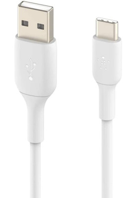 Belkin USB-A > USB-C заряджання/синхронізації 2м, 15Вт, Type-C, PVC, білий