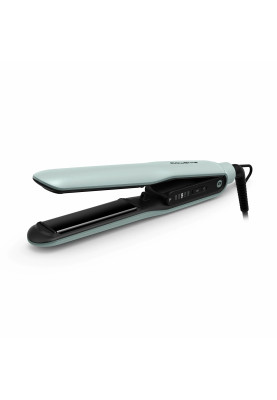 Rowenta Випрямляч Thermoglide, темп.режимів-5, 150-230С, іонізація, титан, світло-зелений