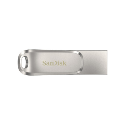 SanDisk Накопичувач 32GB USB 3.1 Type-A + Type-C Dual Drive Luxe срібний