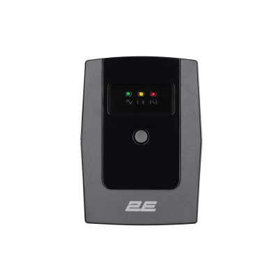 2E Джерело безперебійного живлення ED850, 850VA/480W, LED, 2xSchuko