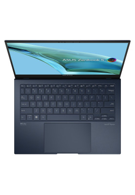 ASUS Ноутбук Zenbook S 13 UX5304MA-NQ040W 13.3" 3K OLED, Intel Ultra 7 155U, 16GB, F1TB, UMA, Win11, Синій
