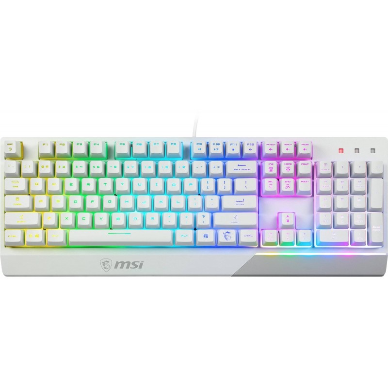 MSI Геймерська клавіатура Vigor GK30 WHITE UA