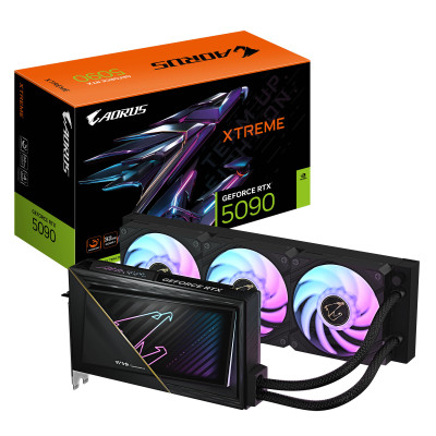Gigabyte Відеокарта GeForce RTX 5090 32GB GDDR7 AORUS XTREME WATERFORCE