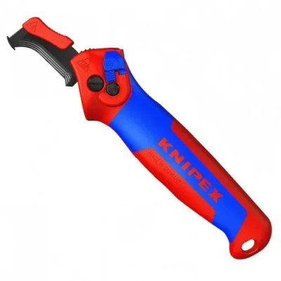 Milwaukee Ніж монтерський KNIPEX, вигнуте лезо, до 7мм, 0.065кг