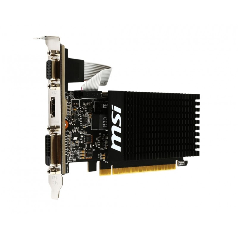 MSI Відеокарта GeForce GT 710 2GB GDDR3 LP