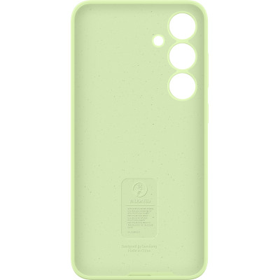 Samsung Чохол для Galaxy S24+ (S926), Silicone Case, зелений світлий