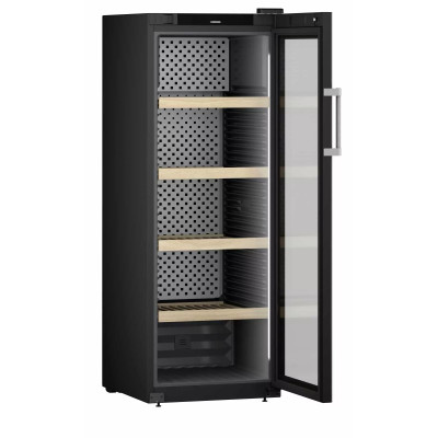 Liebherr Холодильник для вина, 168.4x60х76.3, холод.відд.-426л, зон - 1, бут-196, ST, дисплей, чорний Liebherr Холодильник для вина, 168.4x60х76.3, холод.відд.-426л, зон - 1, бут-196, ST, дисплей, чорний