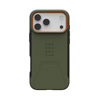 UAG Чохол UAG для iPhone 17 Pro Max, Civilian MagSafe, Olive/Orange