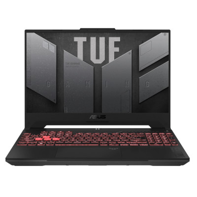 ASUS Ноутбук ASUS TUF Gaming A17 FA707NUG-HX149 17.3" FHD IPS, AMD R7-7445HS, 16GB, F512GB, NVD4050-6, noOS, Сірий